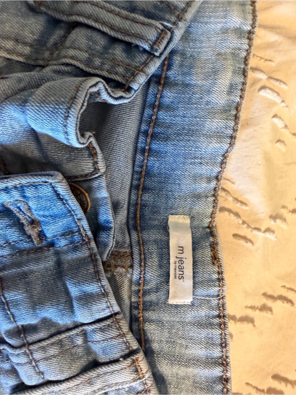 Maurices Light Blue Denim Jean Shorts